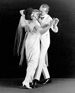 Vernon and Irene Castle British-American ballroom dancing duo