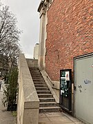 Escalier au début du Viaduc à la rue de Lyon.