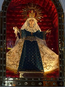 Virgen de las Penas, Cathédrale Notre-Dame d'Arequipa.