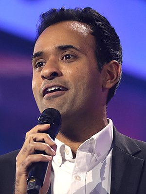 Vivek Ramaswamy at AmericaFest 2022 (cropped).jpg