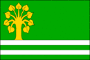 Lužec nad Cidlinou zászlaja