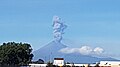 Actividad del Volcán Popocatépetl en 2019.