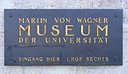 Vignette pour Martin von Wagner Museum