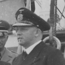 Walter Warzecha on the deck of a training ship (cropped).jpg