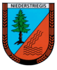 Coat of arms of the former Niederstriegis community