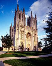 Washington National Cathedral, the Episcopal cathedral in Washington, D.C. WashingtonNationalCathedralHighsmith15393v.jpg