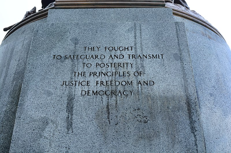 File:Washington State Capitol - Winged Victory pedestal inscription 03.jpg