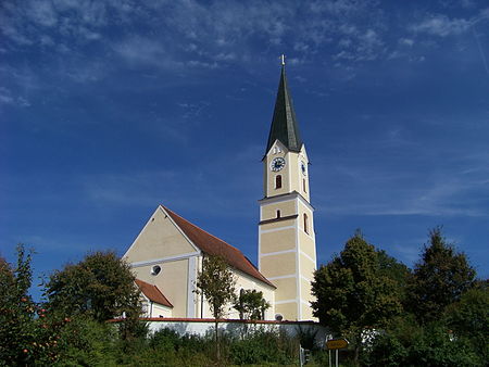 Weichmichl Kirche Sankt Willibald