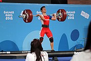 Deutsch: Gewichtheben bei den Olympischen Jugendspielen 2018; Tag 2, 10. Oktober 2018; Jungen 62 kg English: Weightlifting at the 2018 Summer Youth Olympics at 8 October 2018 – Boys' 62 kg