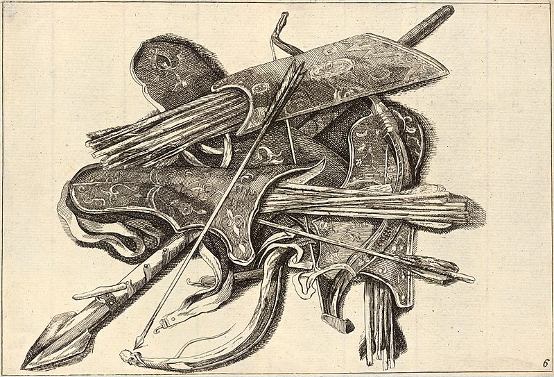 File:Wenceslas Hollar - Bows, quivers, and a spear.jpg