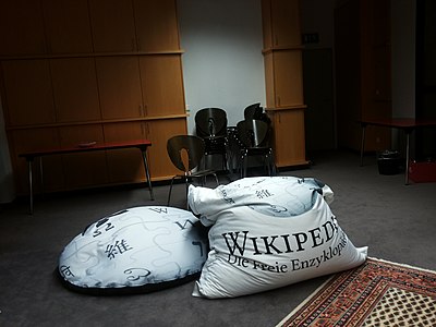 Wikipedia-Sitzsäcke