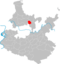 Situació de Wilhelmsfeld dins del districte de Rhein-Neckar