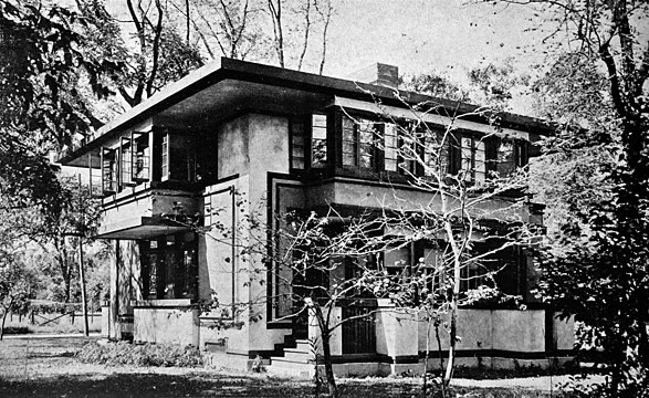 Architect William E. Drummond's own house, River Forest, Illinois, 1910