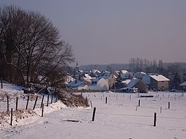 Winters gezicht op Teralfene