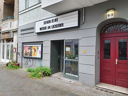 So kommt man zu Xenon-Kino mit den Öffentlichen - Mehr zum Ort Hier