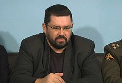 Yuri Yekishev at the council of The National Liberation Front of Russia – December 19, 2010.jpg