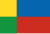 Flagge des Okresy im Žilinský kraj