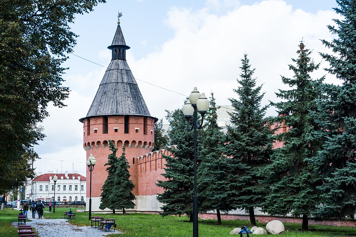 башня пятницких ворот тульского кремля