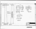"Dwg. -6 - Sht. -5"; shows details of end post, end post cap, spacer, and tie plate - Reading-Halls Station Bridge, U.S. Route 220, spanning railroad near Halls Station, Muncy, HAER PA,41-MUNC.V,1-29.tif