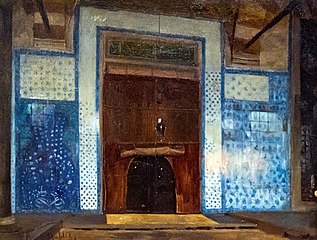 Intérieur de la mosquée Rüstem Pacha de Constantinople, 1881 - Musée des Beaux-Arts de Narbonne[7].