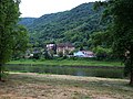 Čeština: Ústí nad Labem-centrum, okres Ústí nad Labem. Pražská 1584/48, pohled ze Střekova přes Labe. English: Ústí nad Labem-center, Ústí nad Labem District, Ústí nad Labem Region, Czech Republic. Pražská 1584/48, seen from Střekov across the Elbe. Camera location 50° 38′ 48.7″ N, 14° 02′ 47.9″ E    View all coordinates using: OpenStreetMap