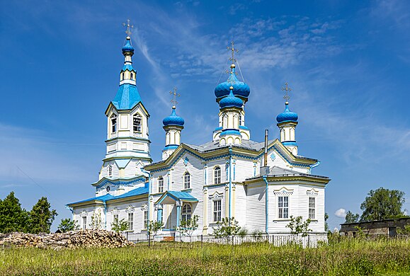 356. Никольская церковь, Беляево, Кикнурский район Автор — Ele-chudinovsk