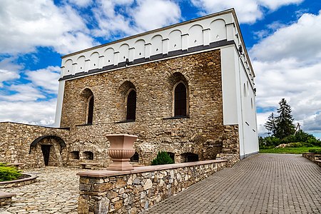 Synagogue. Sataniv, Khmelnytskyi Oblast, Ukraine Photographer: Zysko serhii