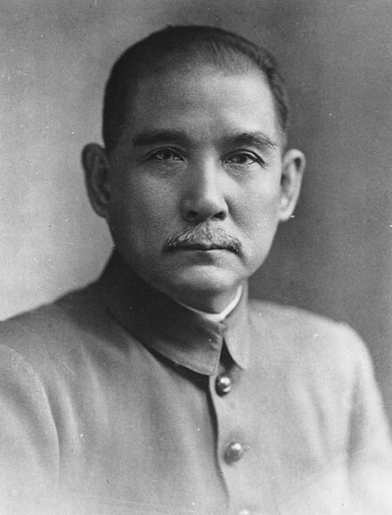 Dr. Sun Yat-sen, founder of the Kuomintang