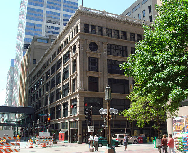The original, flagship Dayton's store in downtown Minneapolis, followed by Macy's until March 2017