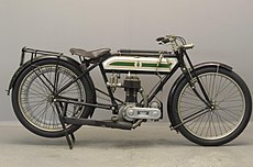 Triumph Model D TT Roadster uit 1919