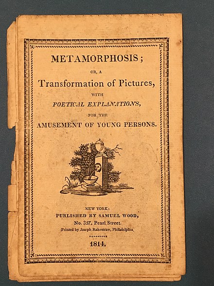 Metamorphosis (a Harlequinades booklet), 1814 by Benjamin Sands