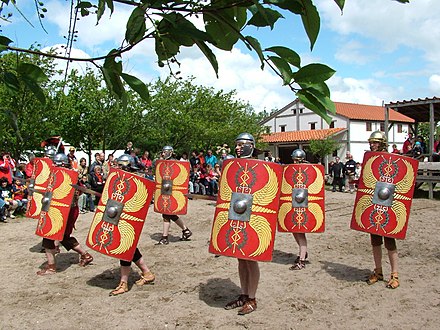 Roman legion at Archeon