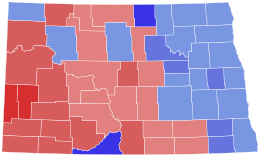 Mapa de resultados de las elecciones al Senado de los Estados Unidos de 2012 en Dakota del Norte por condado.svg