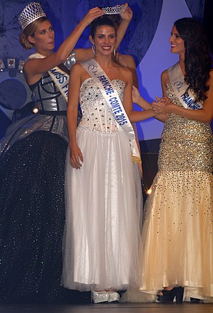 Alizée Vannier, élue Miss Franche-Comté 2015.