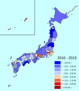 Demografia del Giappone - Wikipedia