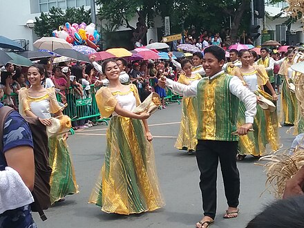 Subli dancers on Batangas City Founding Day