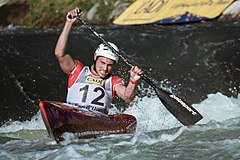 2019 ICF Wildwater canoeing World Championships 063 - Luka Obadić.jpg
