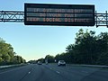 2020-06-08 19 34 31 Variable message sign reading "If Out And About, Do Your Part. Keep Social Distance" along southbound Interstate 95 south of Exit 41 in Columbia, Howard County, Maryland.jpg