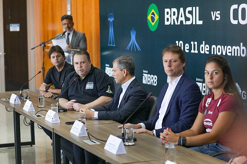 Brasil enfrenta Coreia do Sul em mundial de tênis disputado em