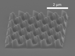 Nanoimprint lithography Method of fabricating nanometer scale patterns using a special stamp