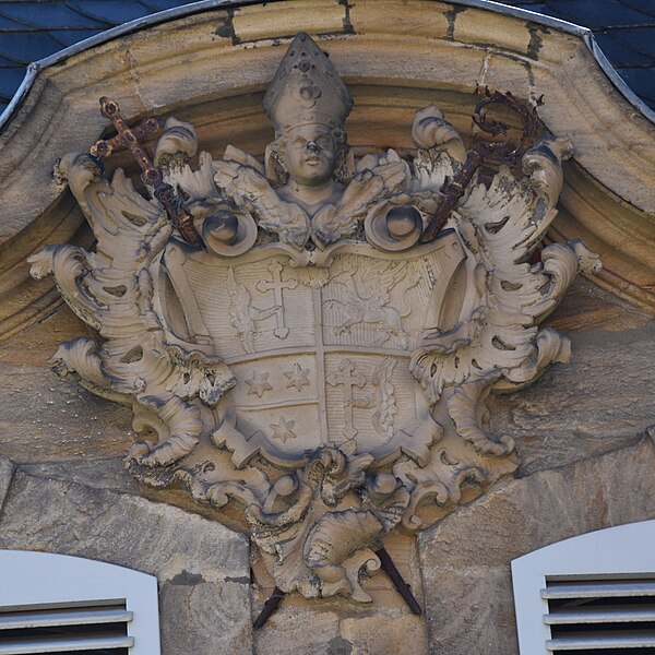 File:407-Wappen Bamberg Sandstr-Aufgang-zum-Michelsberg.jpg