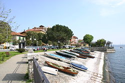 Verbania - Suna — Lungolago presso Santa Lucia