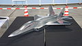Modèle de Mitsubishi X-2 pour des essais en soufflerie