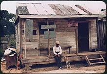 A store with live fish for sale near Natchitoches, 1940. Photo by Marion Post Wolcott.