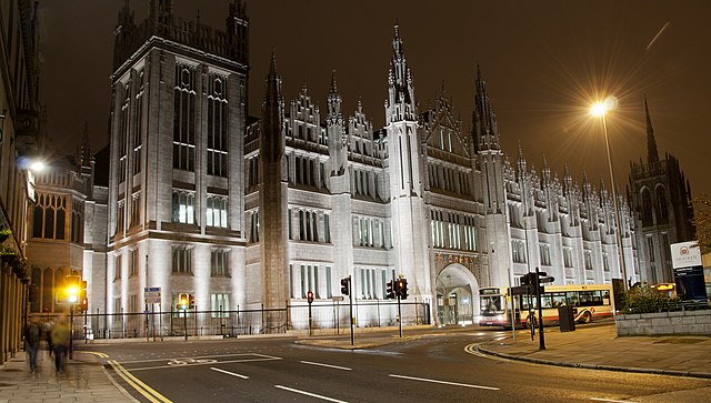 Panoramic of the building following restoration