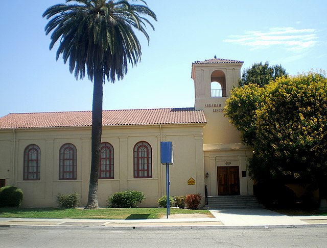 Image: Abraham Lincoln Elementary School, Pomona