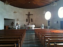 Interior of the Albinen village church Albinen, church, interior.jpg