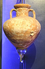 Amphore marseillaise à panse en toupie du VIe siècle av. J.-C.