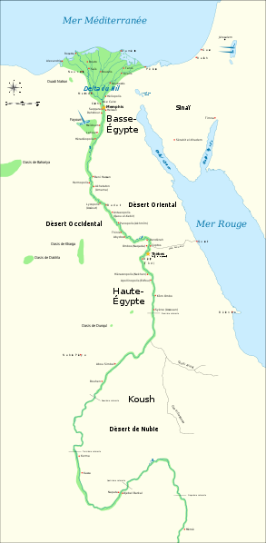 File:Ancient Egypt map-fr.svg