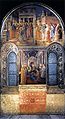 Freskos Mikalojaus koplyčioje (1447–49, Vatikano muziejai)